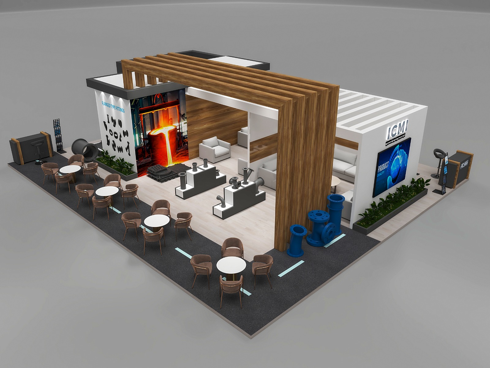 Stand & Booth Design – AL MOSTASHREQ